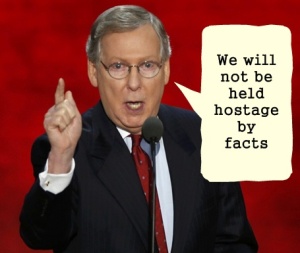 Mitch McConnell Hostage to Facts